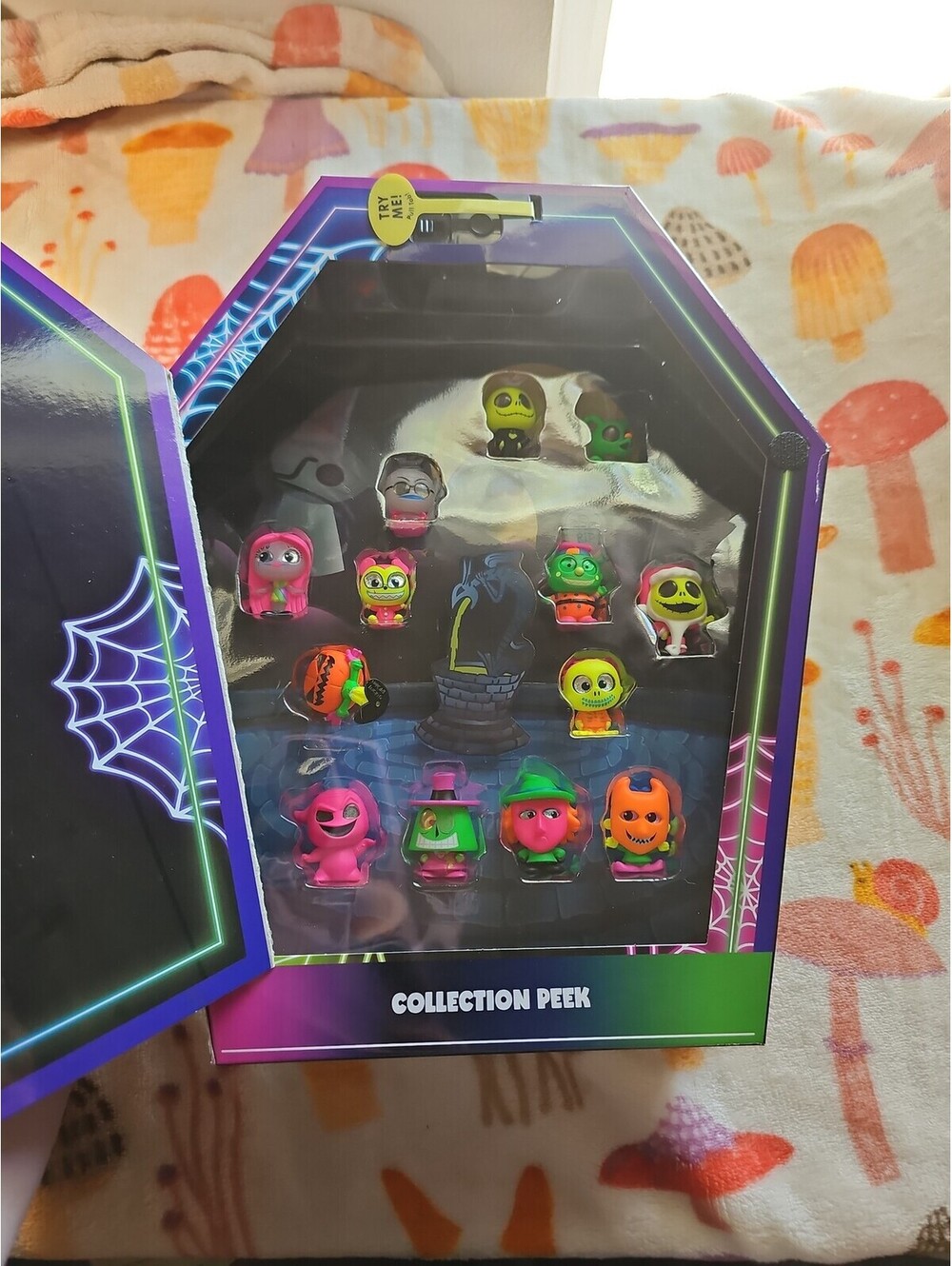 Disney Doorables Nightmare Before Christmas Blacklight SDCC 2023 UCC EXCLUSIVE